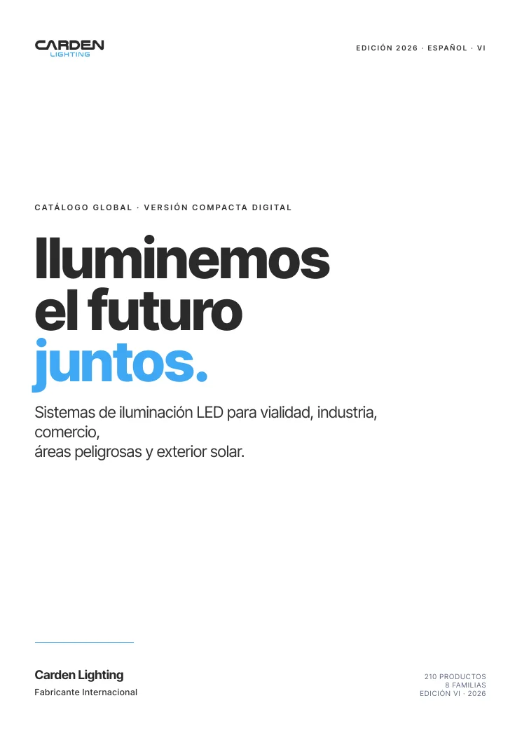 Portada del catálogo Carden 2026